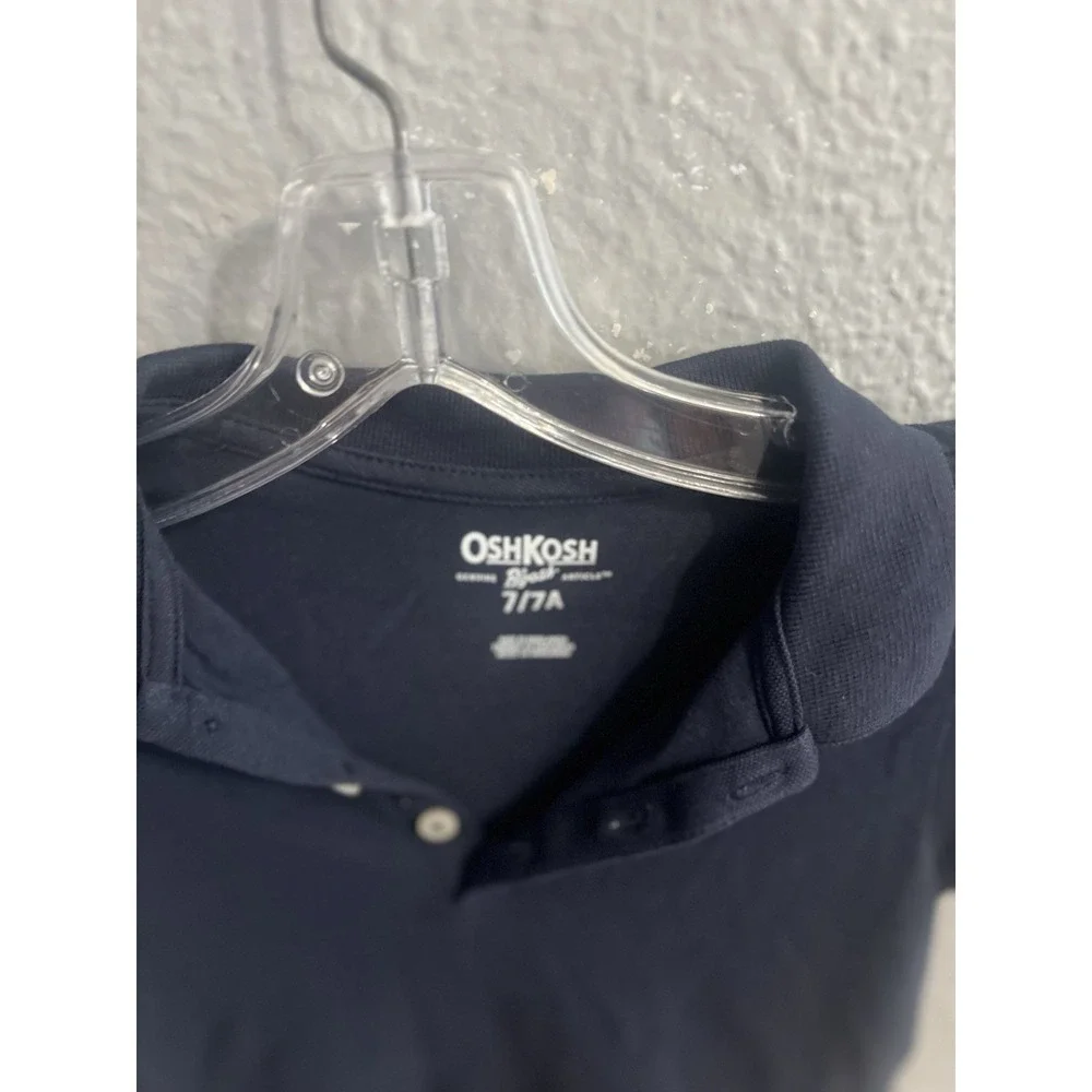 Osh Kosh B'Gosh Girls Blue Uniform Dress Size 7/7A‎